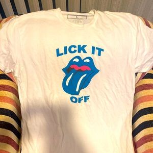 Pink Dolphin / Rolling Stones Mens Large